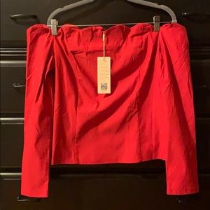 NWT Belle Poque off the shoulder top